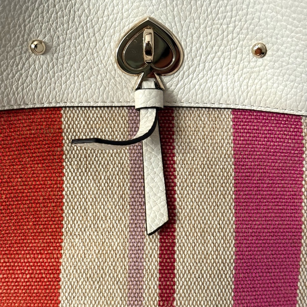 Kate Spade Striped Bucket Bag - Picture 2 of 9
